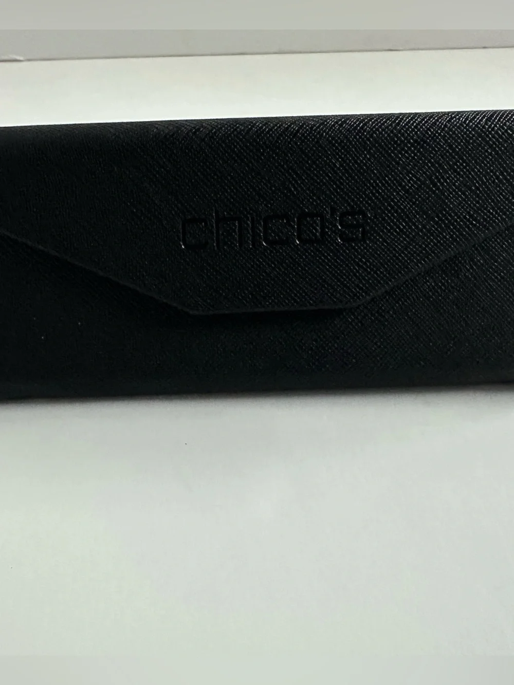 Chico’s Clear Reading Glasses with Gold Bridge with Case & Cloth